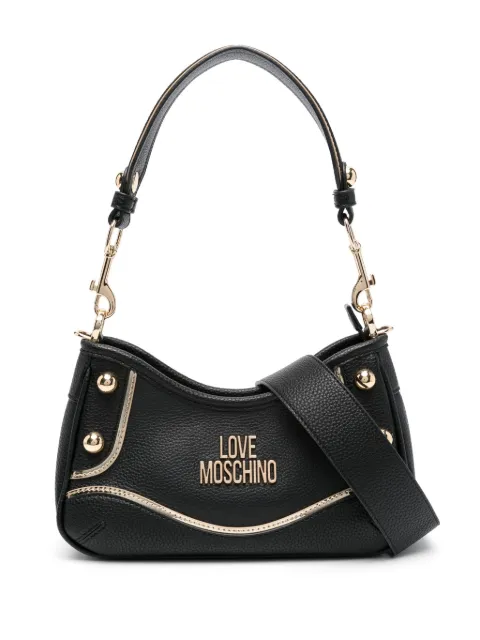 Love Moschino logo-lettering shoulder bag WOMEN