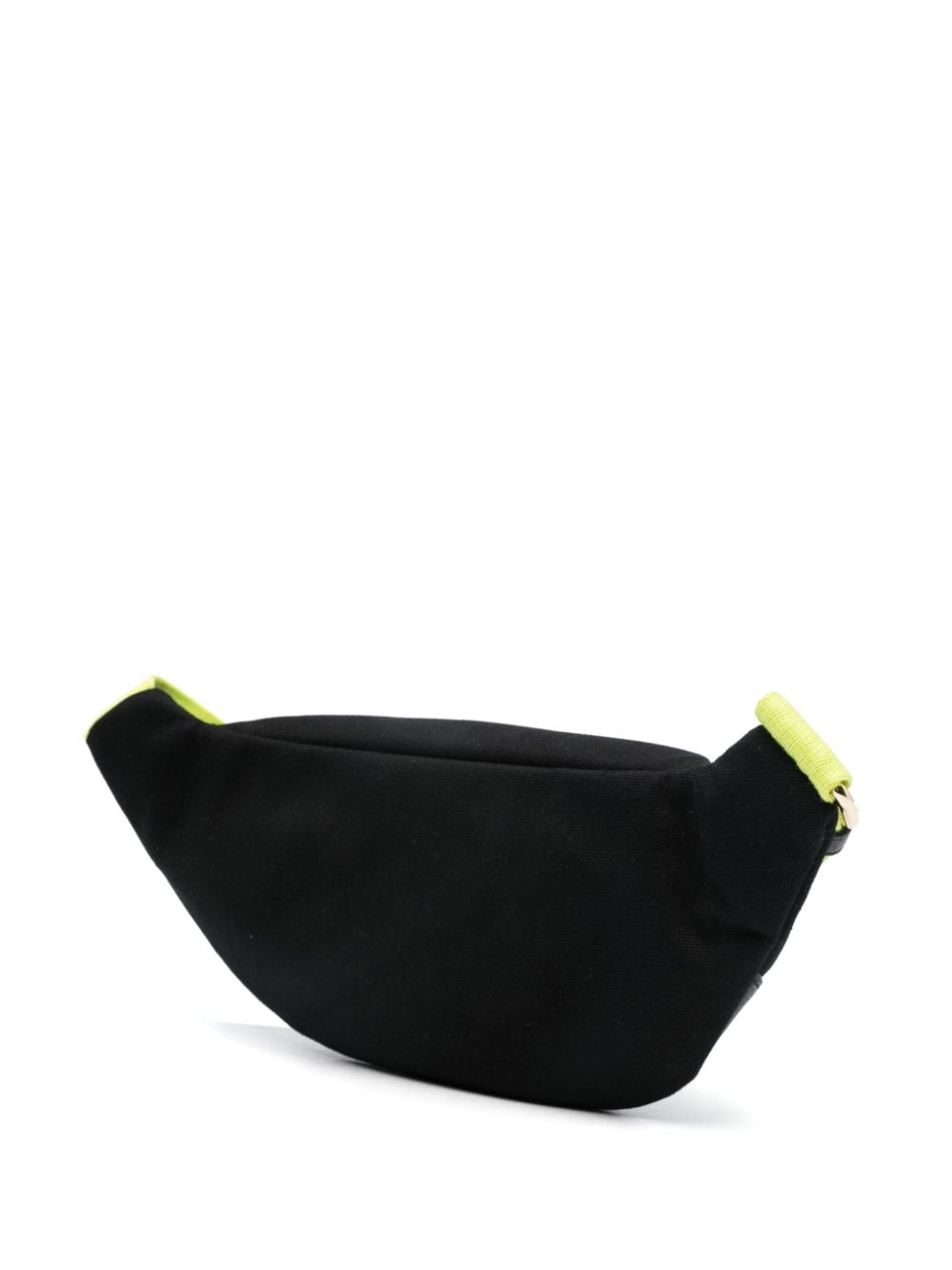 Shop Love Moschino Logo-patch Belt Bag In Black