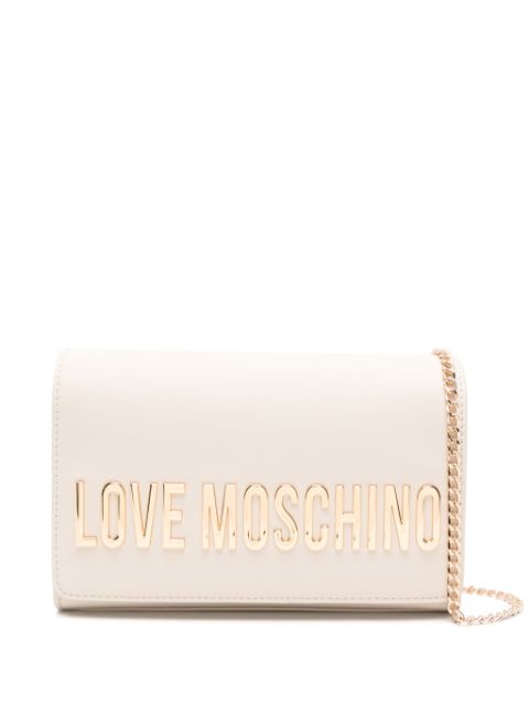 Love Moschino logo lettering cross body bag Women