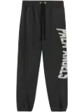 Palm Angels City washed-effect track pants - Grey