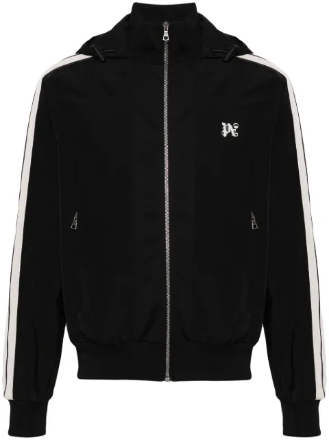 Palm Angels monogram-embroidered track jacket