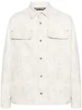 Palm Angels Palms cotton overshirt - Blue