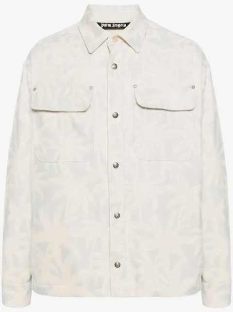 Palm Angels Palms cotton overshirt