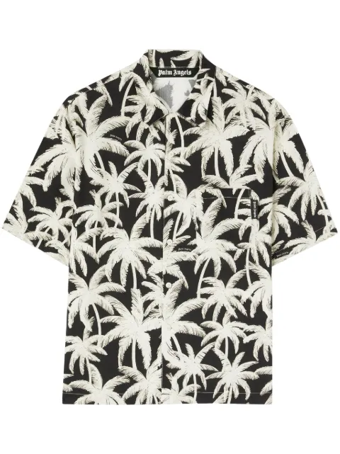 Palm Angels chemise Palms à fleurs