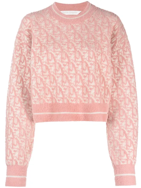 Palm Angels モノグラム セーター | ニュートラル | FARFETCH JP