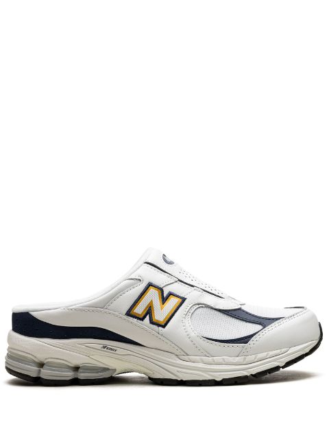 New Balance 2002R "White / Blue" sneaker mules