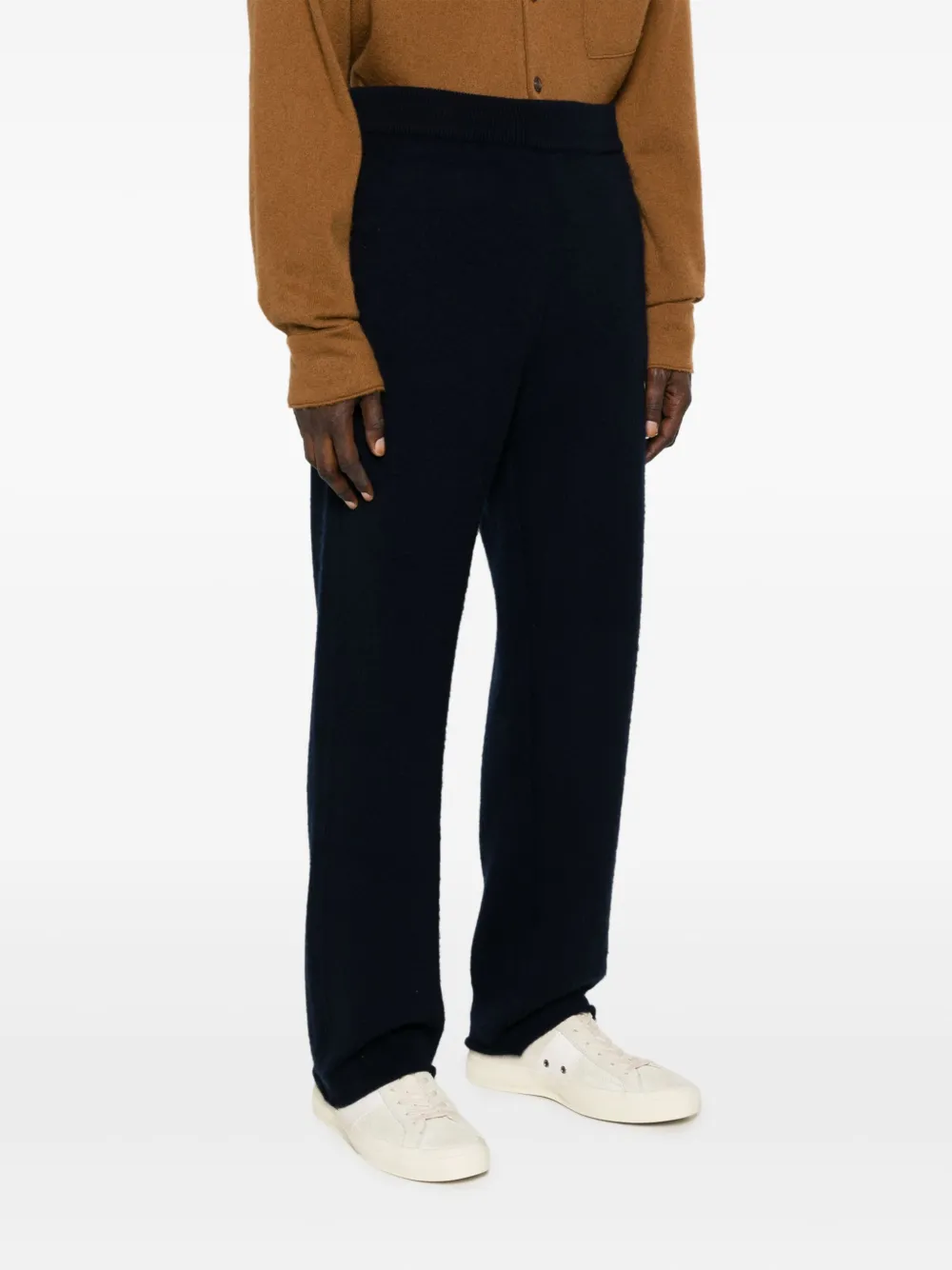Z ZEGNA STRAIGHT-LEG CASHMERE TROUSERS