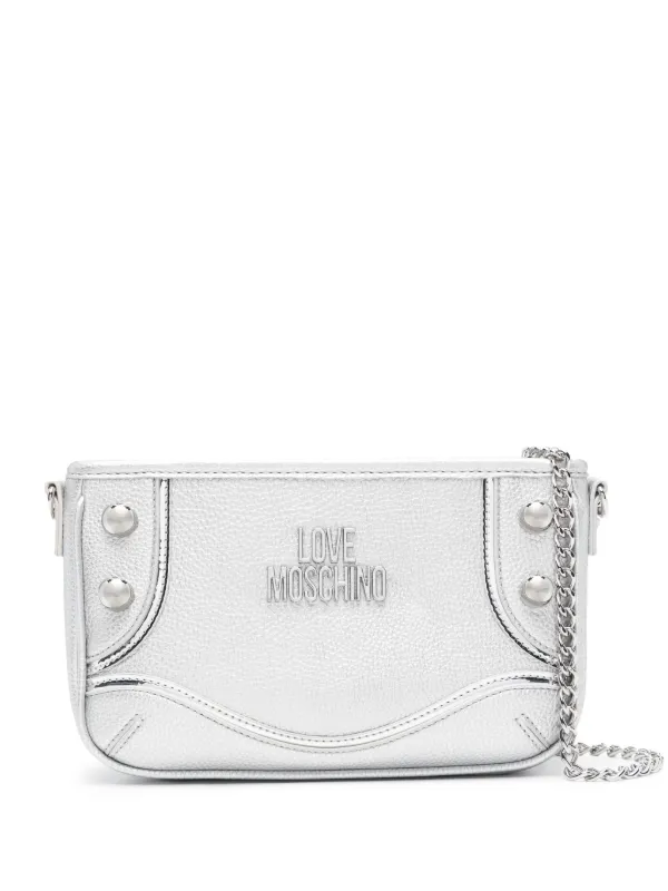 Moschino bag silver sale