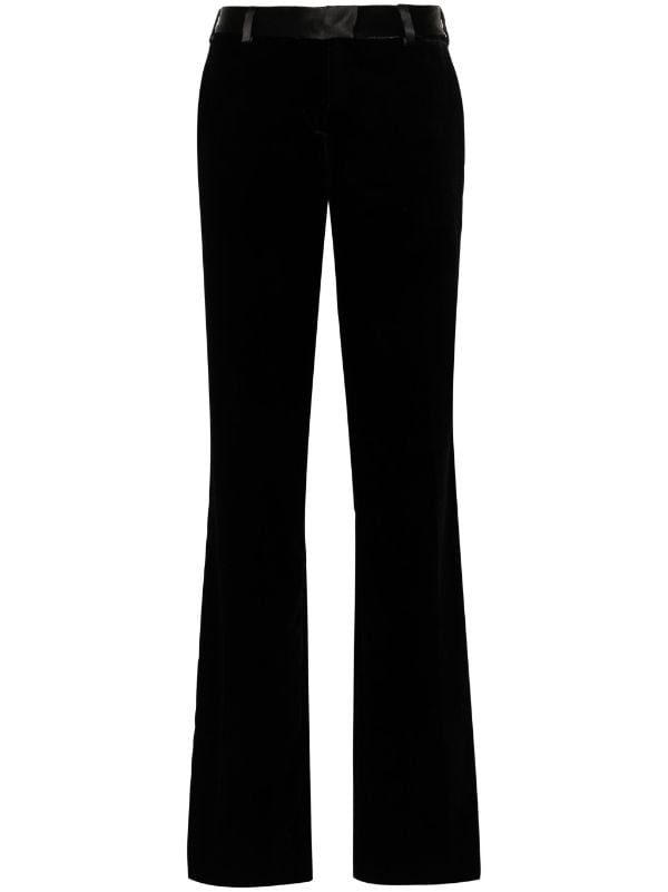 Velvet Tailored Trousers