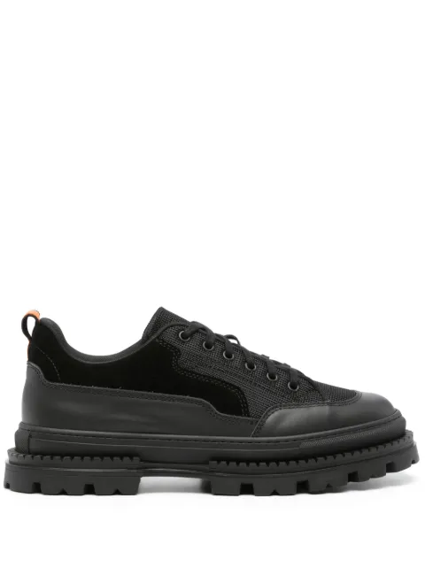 Henderson Baracco panelled lace-up sneakers