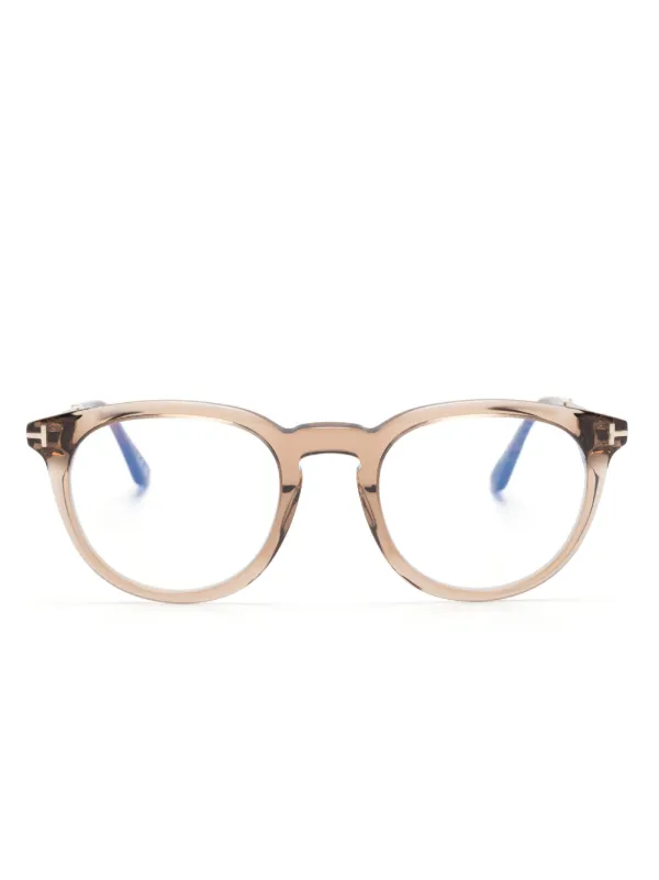 Tom ford light brown sales glasses