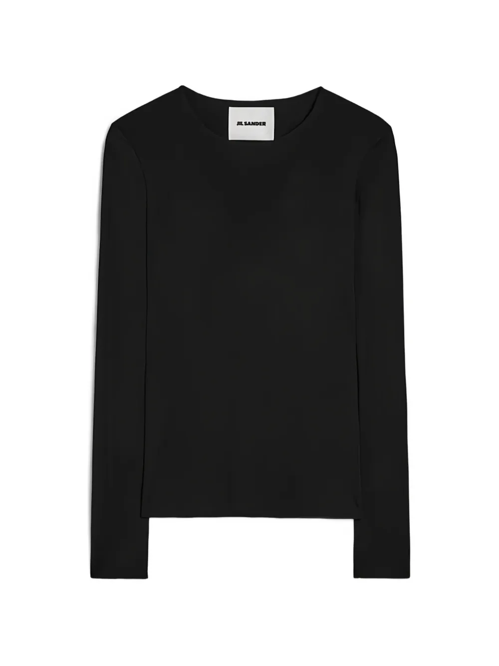 Jil Sander Jersey T-shirt Zwart