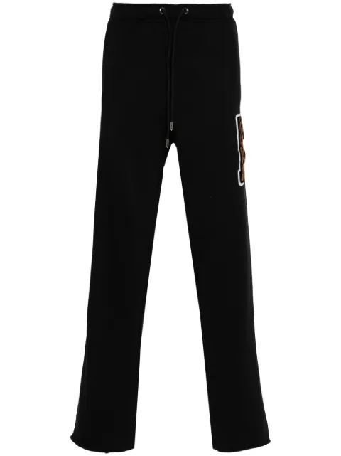 Just Cavalli  pants con logo en relieve