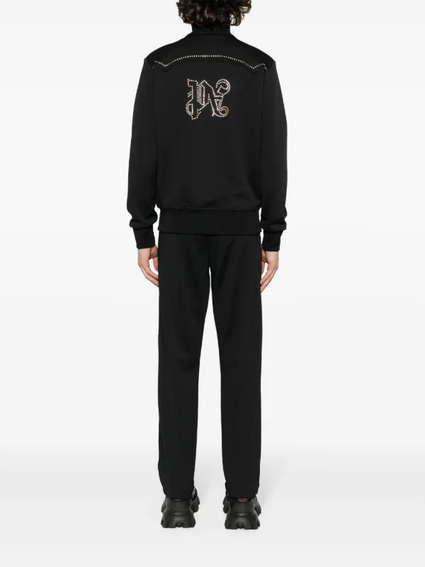 Palm Angels モノグラム トラックパンツ | ブラック | FARFETCH JP