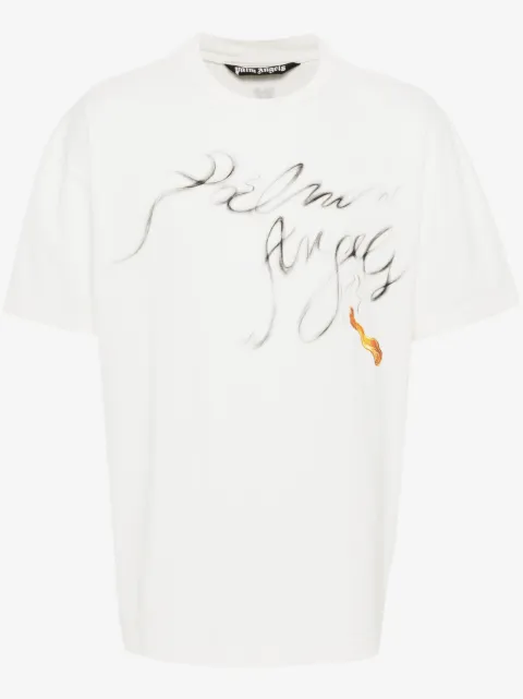 Palm Angels Foggy logo-print T-shirt