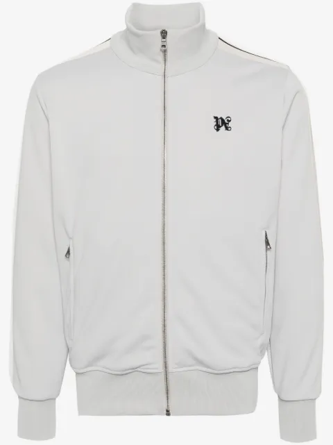 Palm Angels monogram-embroidered track jacket