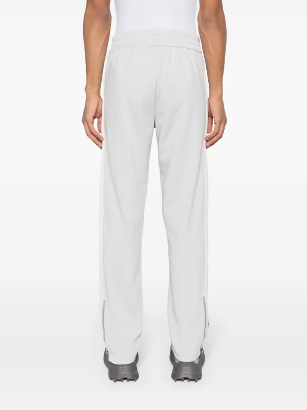 Palm Angels monogram-embroidered Track Pants Grey FARFETCH ID