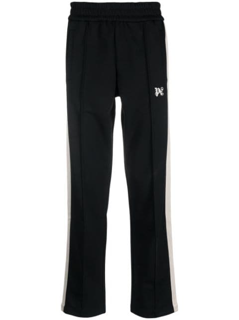 Palm Angels monogram-embroidered track pants