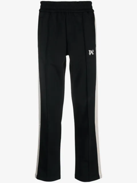 Palm Angels side-stripe logo-detail trousers