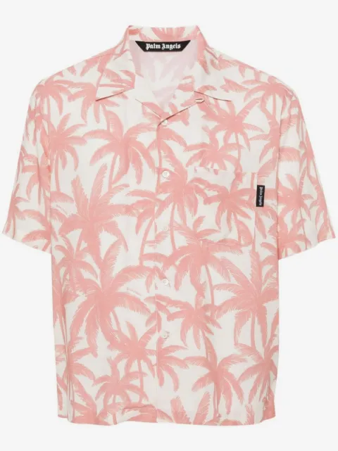 Palm Angels chemise à imprimé palmier
