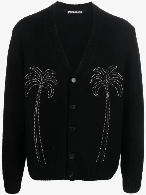 Palm Angels Milano studded cardigan