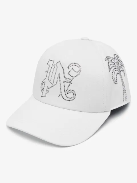 Palm Angels бейсболка Milano с заклепками
