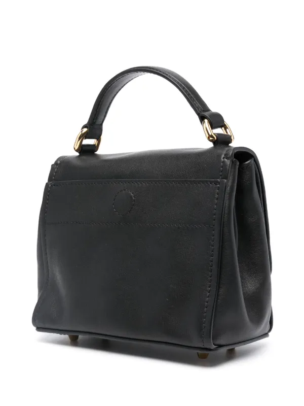 トートバッグ Moschino Leather Bag. Moschino Morphed Buckle Leather Tote Bag | Black | FARFETCH