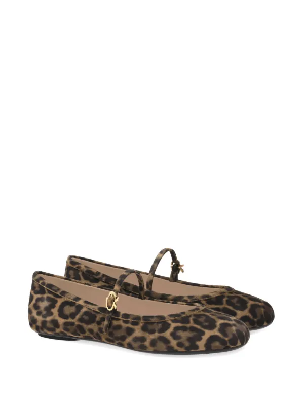 Leopard best sale ballerina slippers