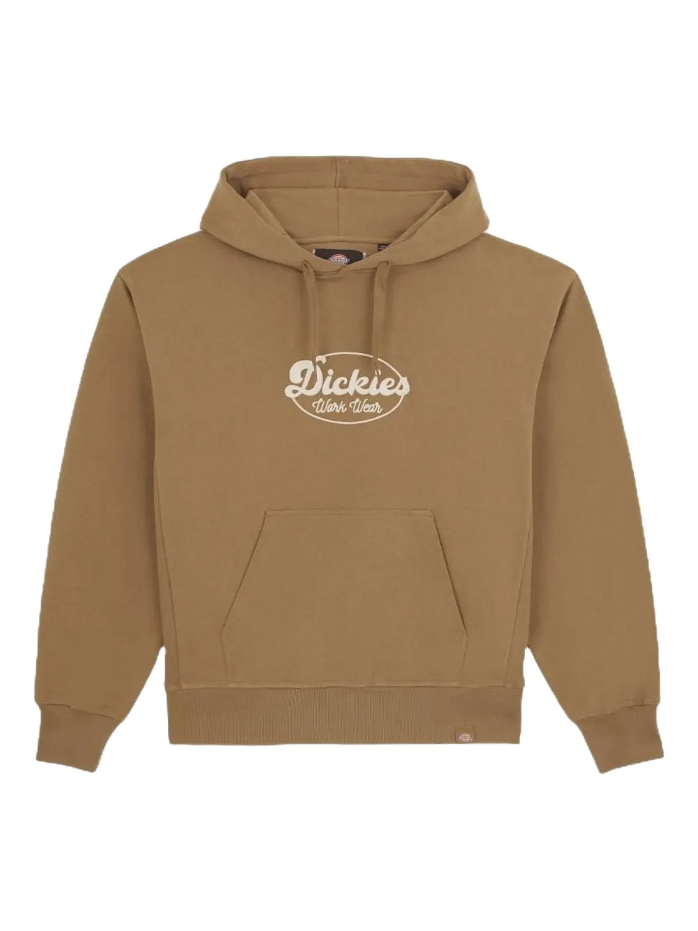DICKIES Hoodie mit Logo - Braun