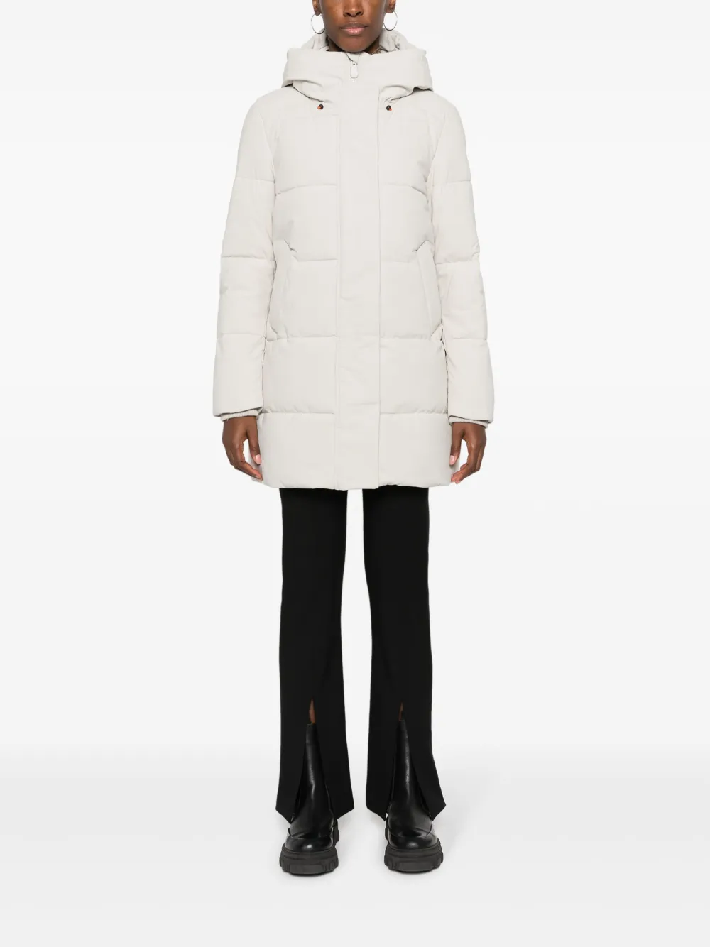 Save The Duck Bethany padded parka coat - Beige
