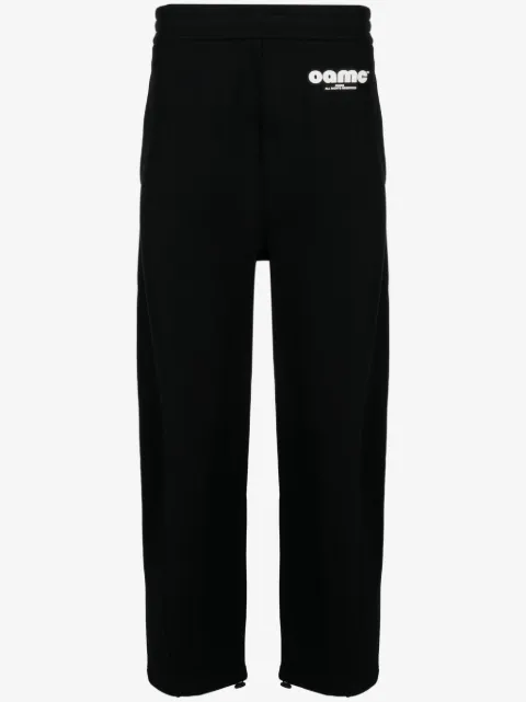 OAMC logo-patch track pants