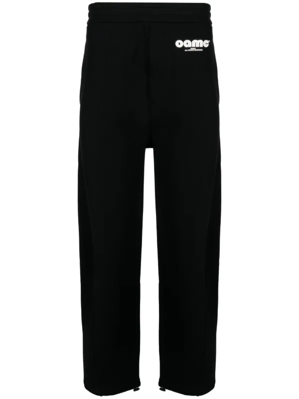 OAMC logo-patch Track Pants | Black | FARFETCH