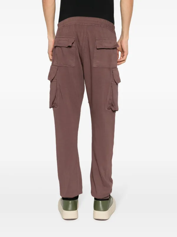 Rick Owens DRKSHDW Mastodon Cut Organic Cotton Track Pants - Farfetch