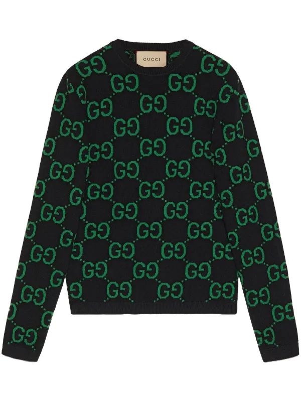 Damier Crew Neck sweater - Ready-to-Wear