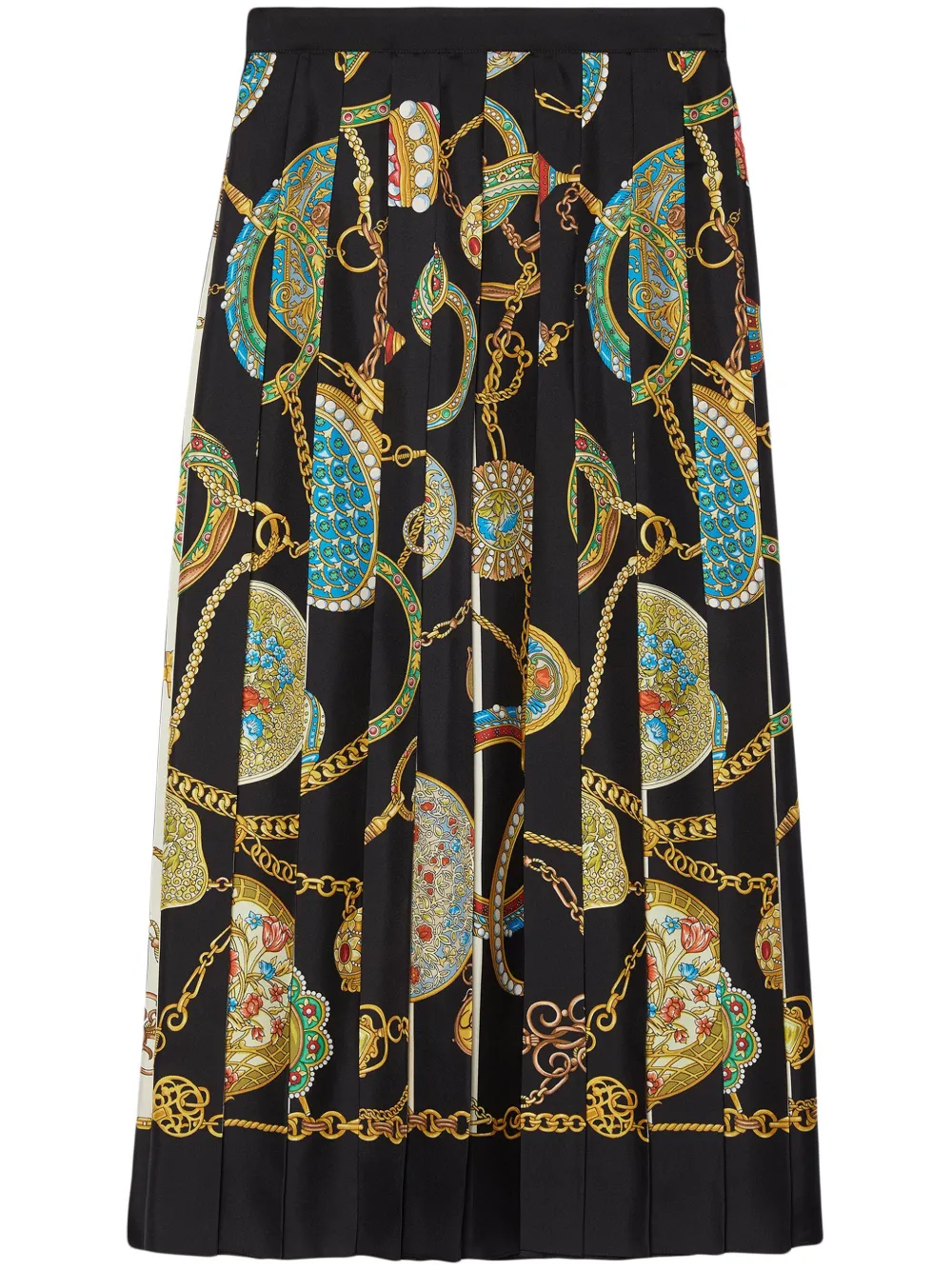 Gucci Rok met grafische print Zwart