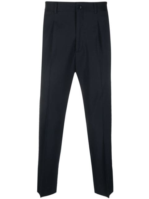 Costumein pressed-crease tailored trousers 