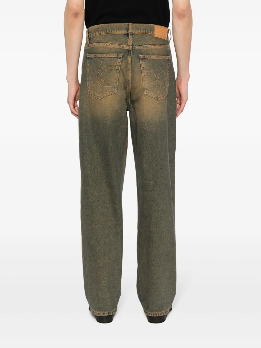 EYTYS Benz Bleached wide-leg Jeans | Black | FARFETCH EYTYS Benz Bleached wide-leg Jeans | Black | FARFETCH