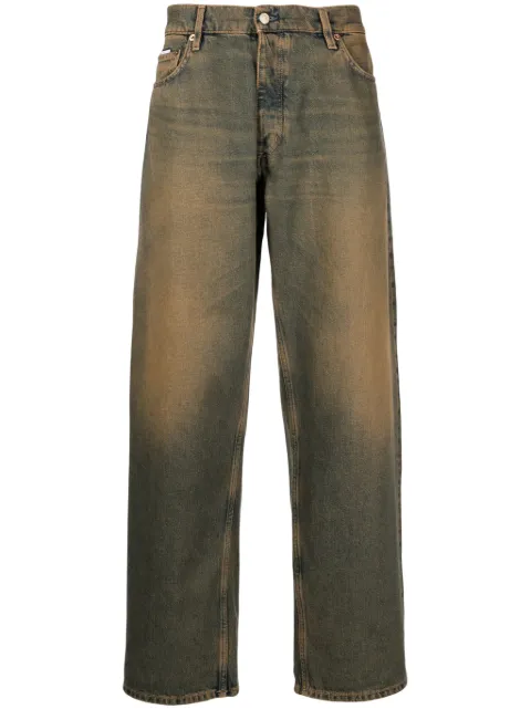 EYTYS Benz bleached wide-leg jeans
