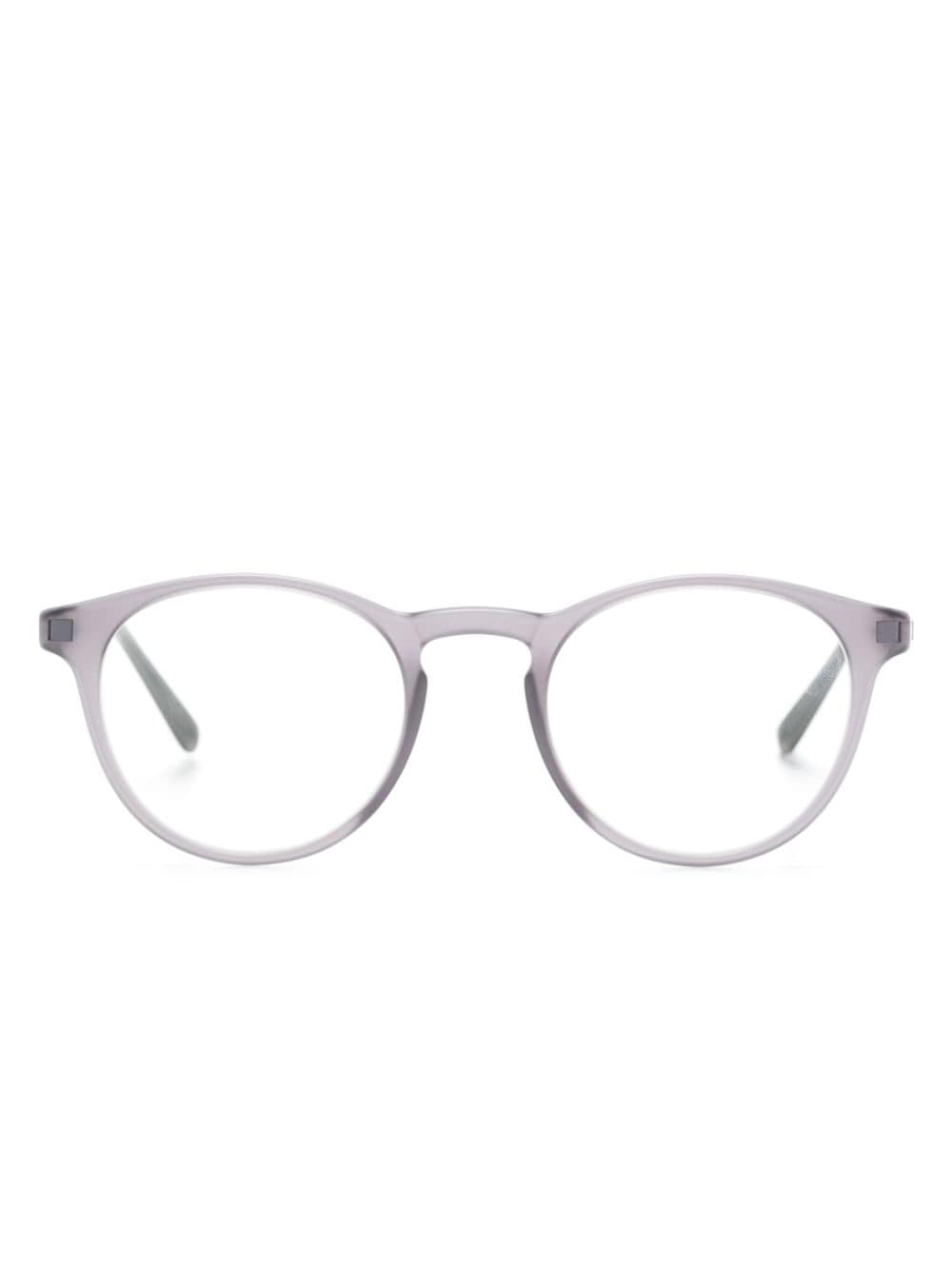Shop Mykita Talini Clip-on Lense Glasses In Grey