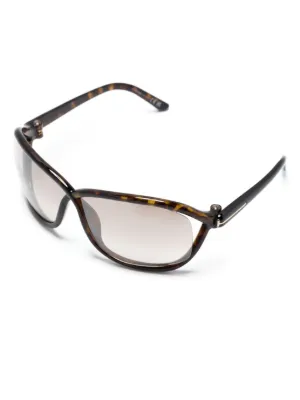 TOM FORD Eyewear Bettina バタフライフレーム サングラス | ブラウン