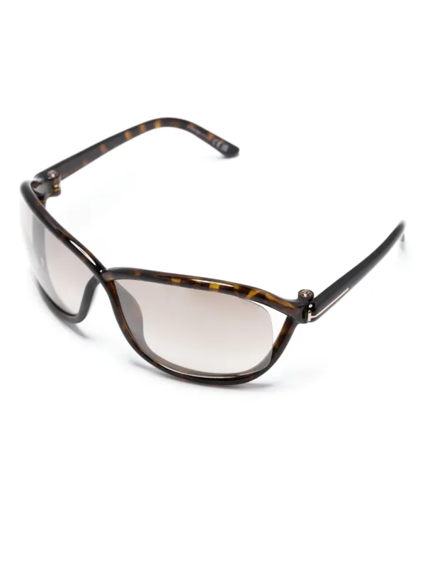 TOM FORD Eyewear Bettina バタフライフレーム サングラス | ブラウン