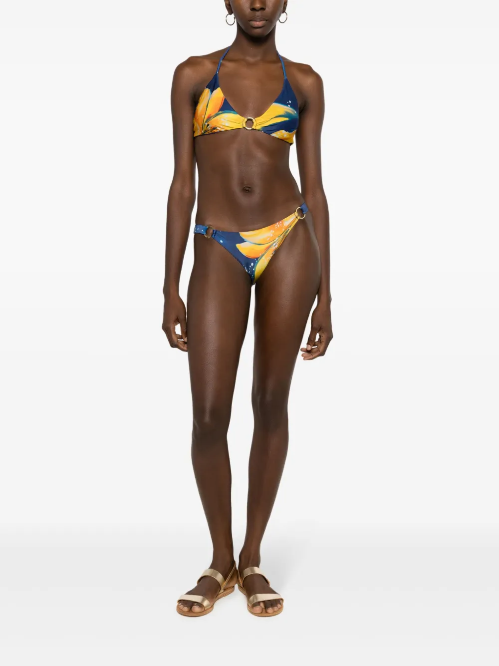 Lenny Niemeyer floral-print bikini bottoms | Bikinis | Image 2