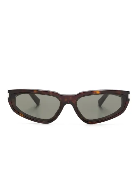 Saint Laurent Eyewear Nova tortoiseshell sunglasses