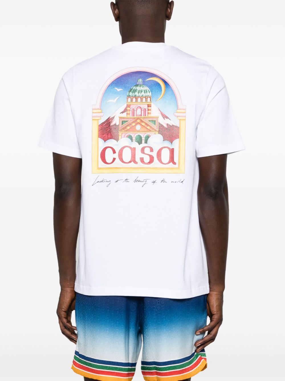 Casablanca L'Arche De Jour Organic Cotton T-shirt - Farfetch