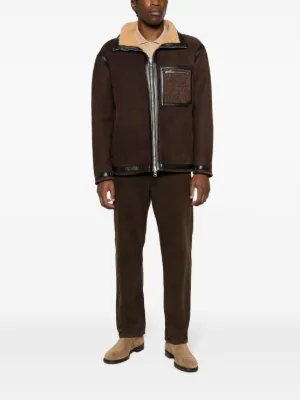 【VIP価格】FENDI Jacket Fendi FF Monogram Leather Jacket – Bella Ling