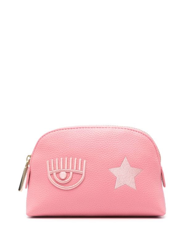 NEW Chiara Ferragni Wallet EYELIKE BAGS Female Pink