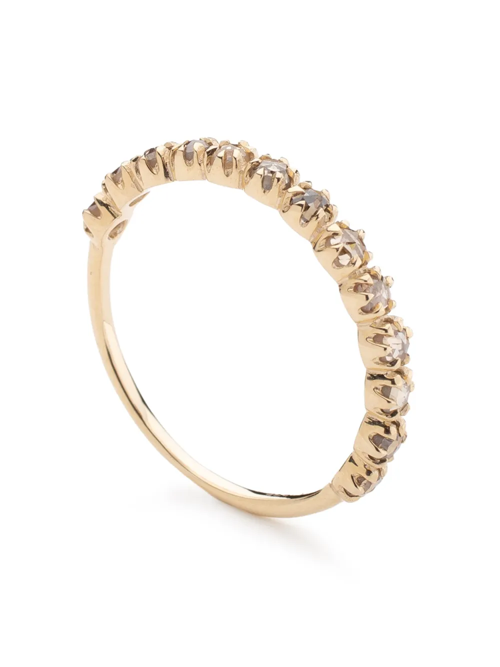 Pascale Monvoisin 9kt Yellow Gold Ava N°2 Diamond Ring In Gold