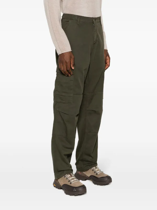HOWDY. wide straight cargo カーゴパンツ　カーキ Carhartt WIP straight-leg Cargo Trousers | Green | FARFETCH