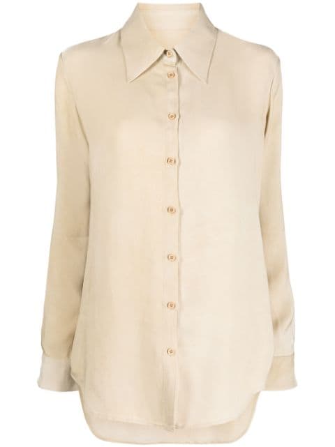 Uma Wang buttoned long-sleeve shirt