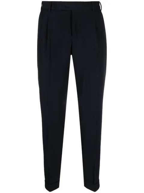 PT Torino feather-charm virgin wool trousers